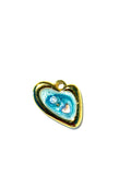 Ocean Heart Charm