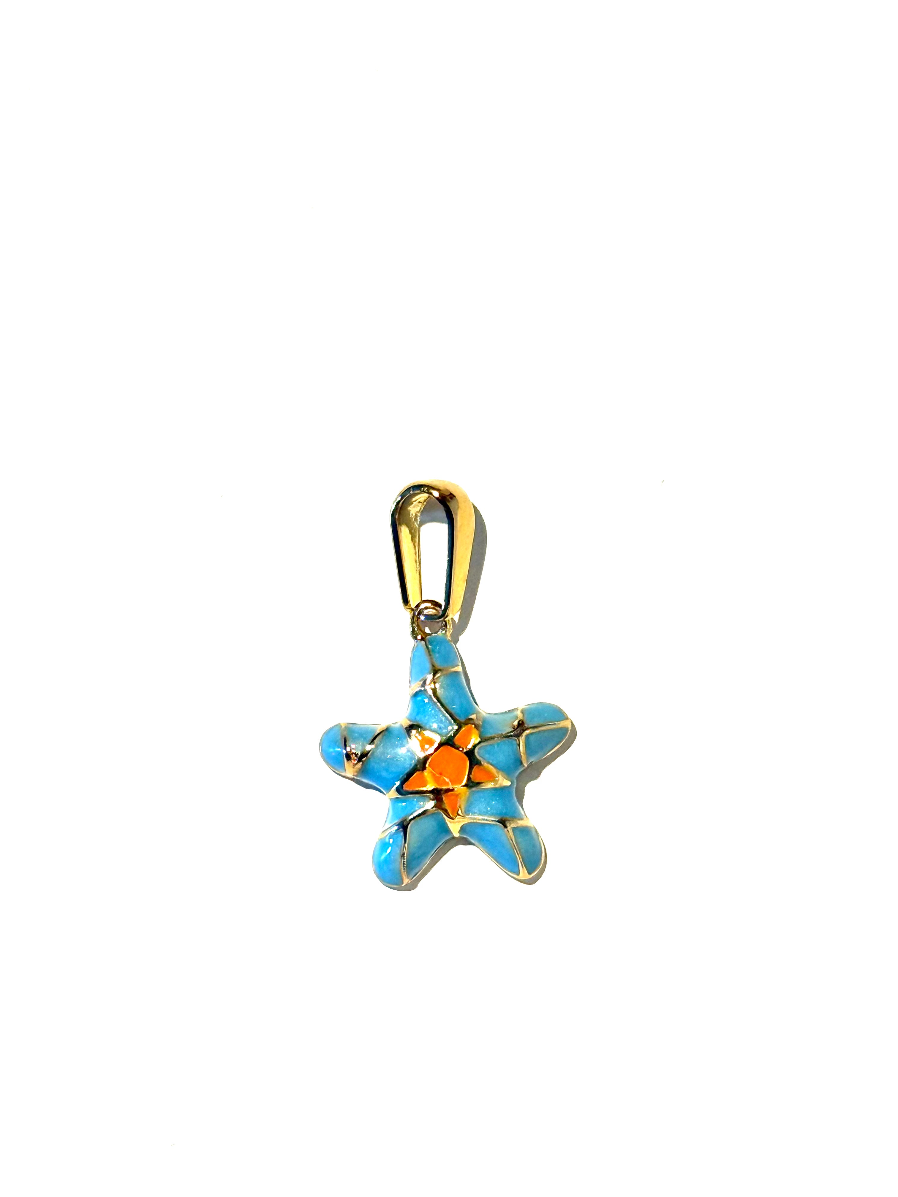 Solar Starfish Charm