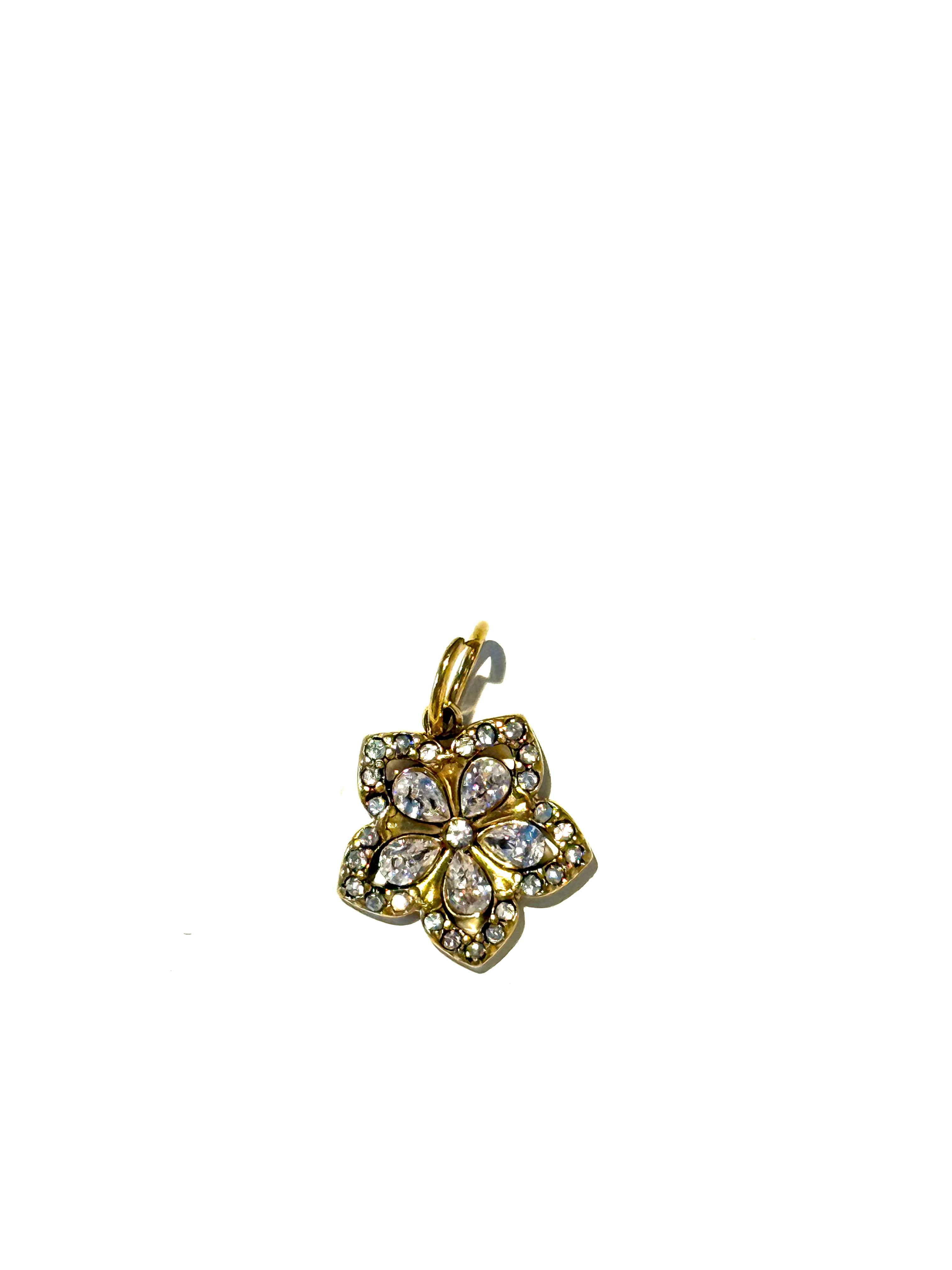 Crystal Blossom Charm