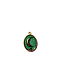 Emerald Moon Charm