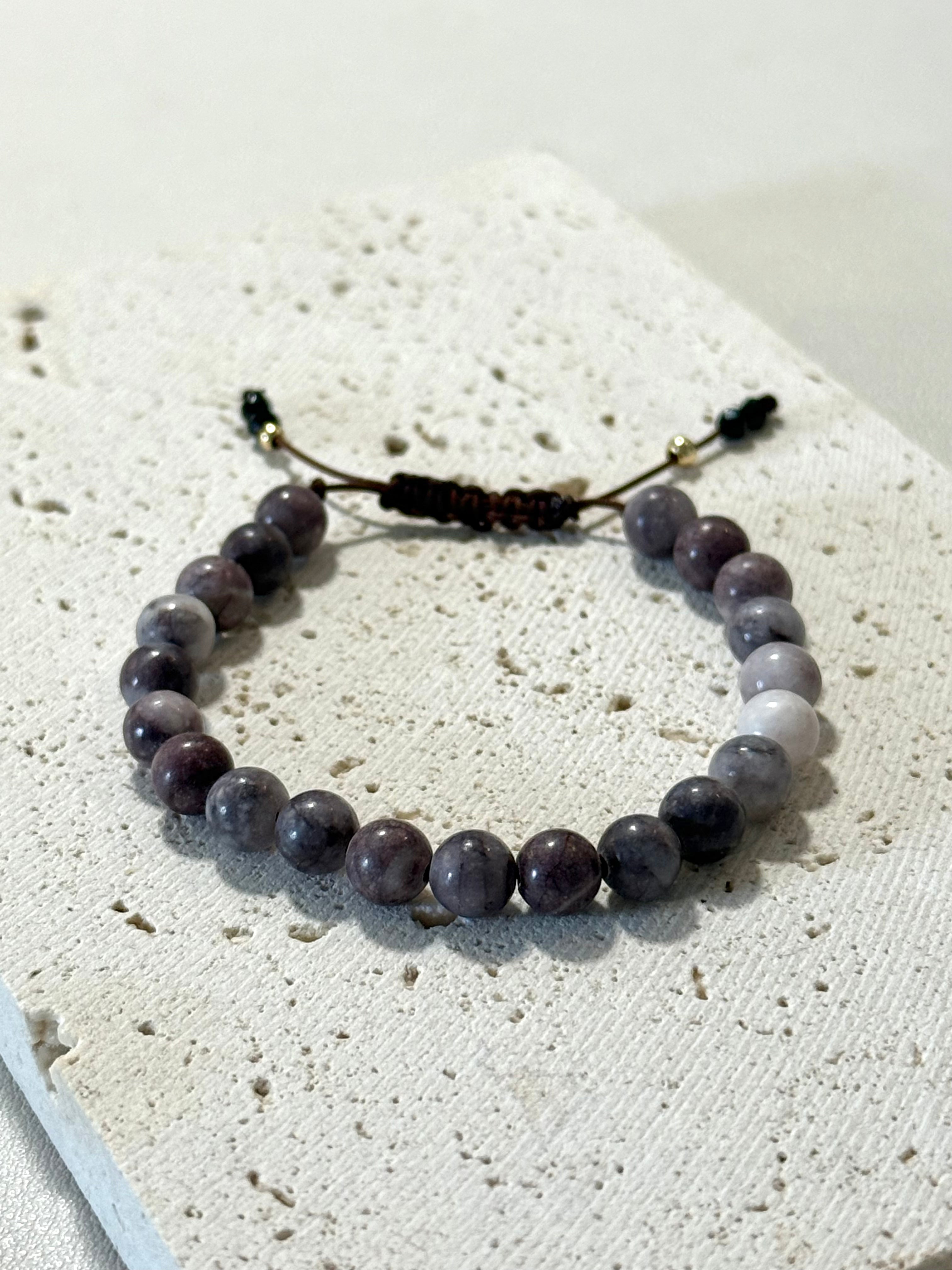 Purple Picasso Jasper Classic Bracelet
