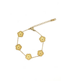 Golden Clover Bracelet