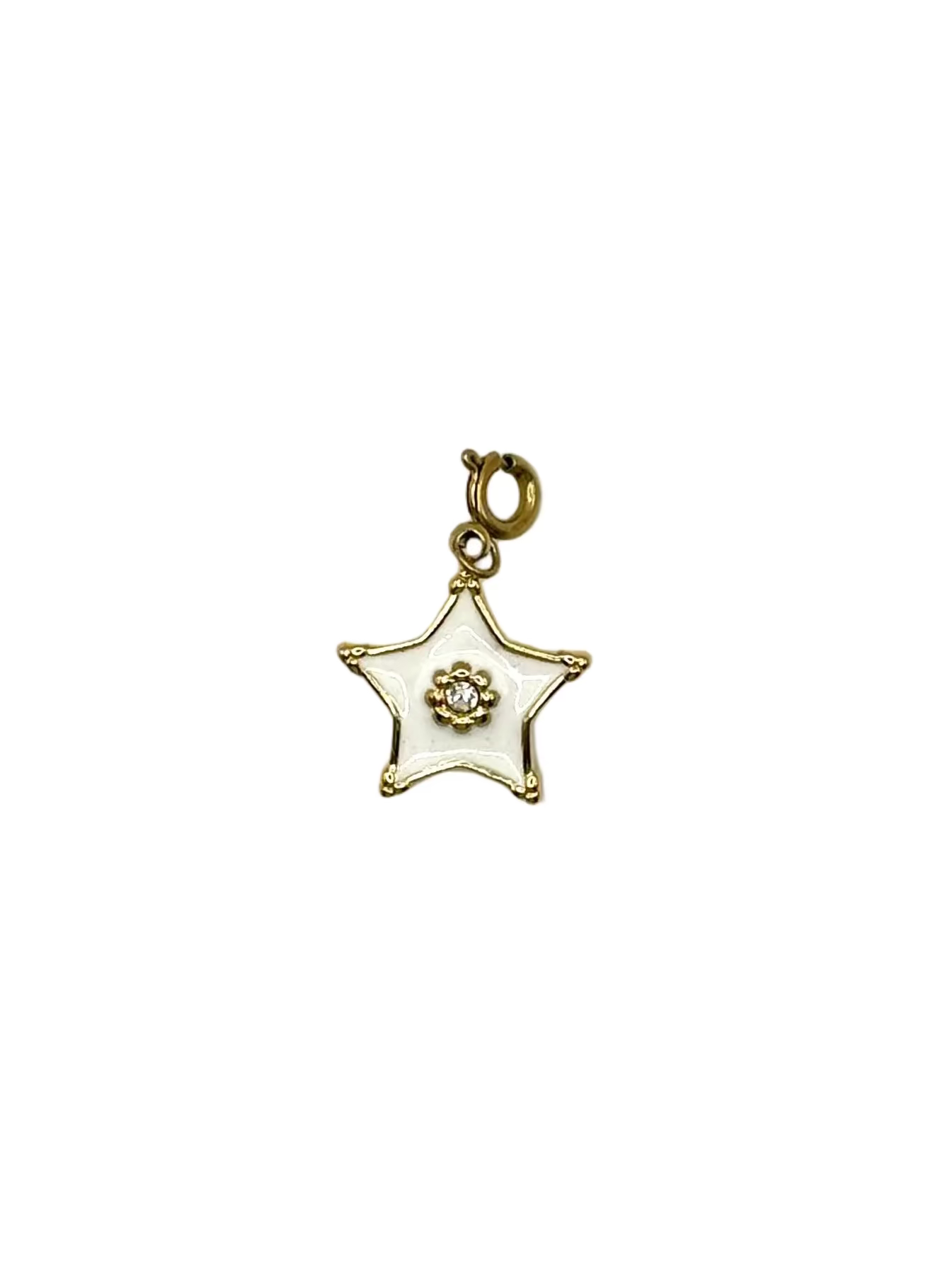 Flower Star charm
