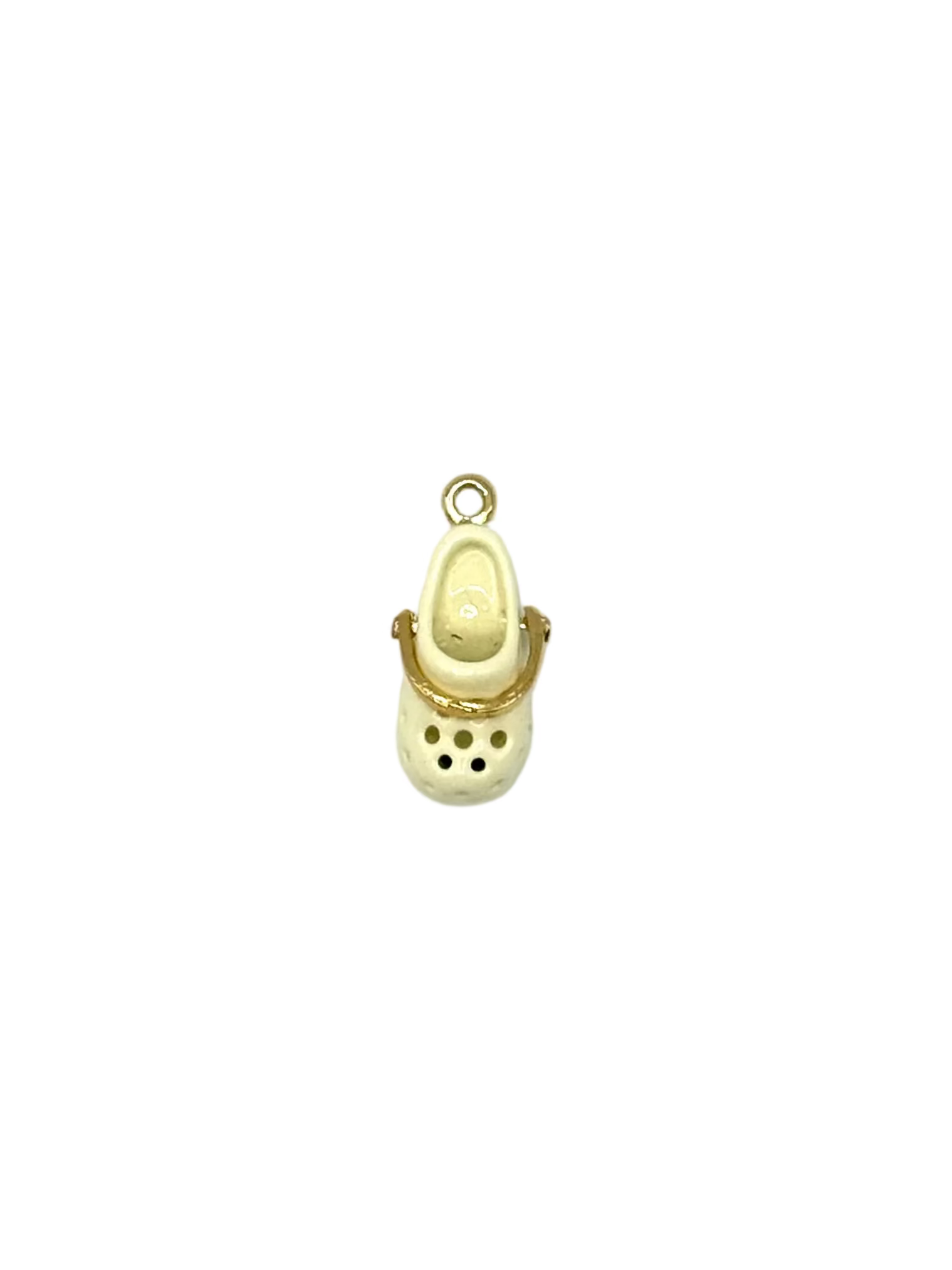 White Cross Charm