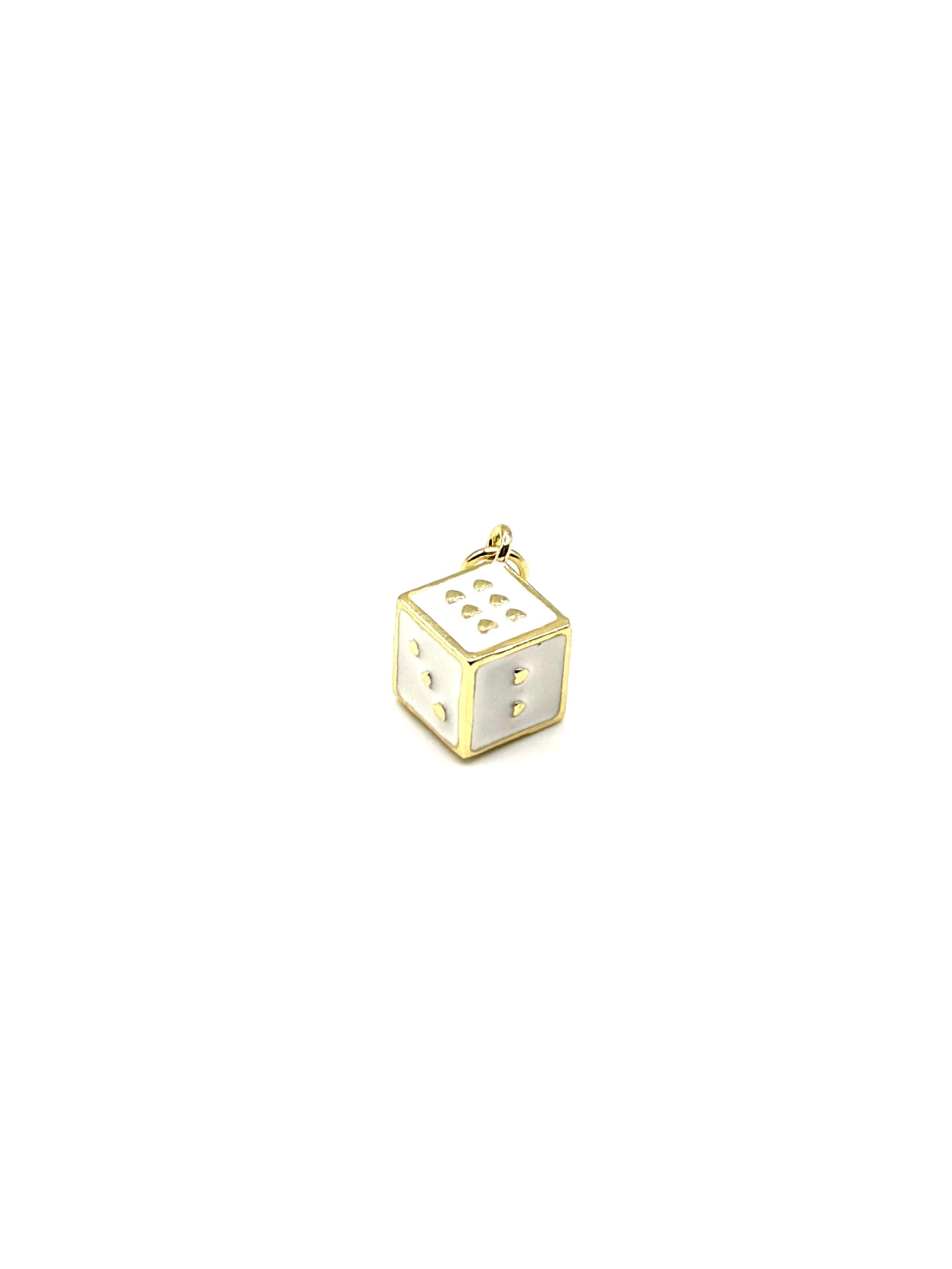 Heart Dice Charm