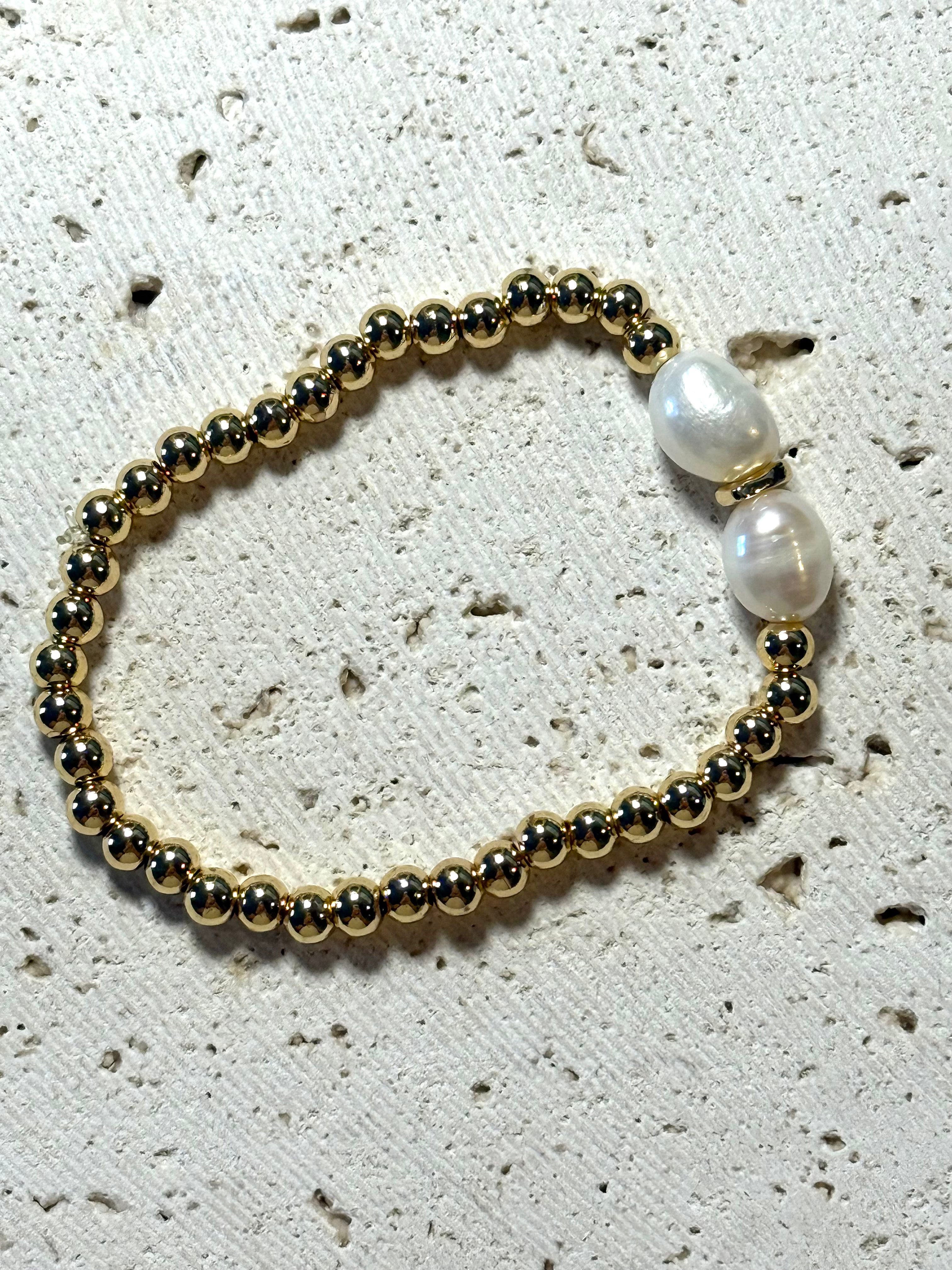 Twin Pearl Bracelet