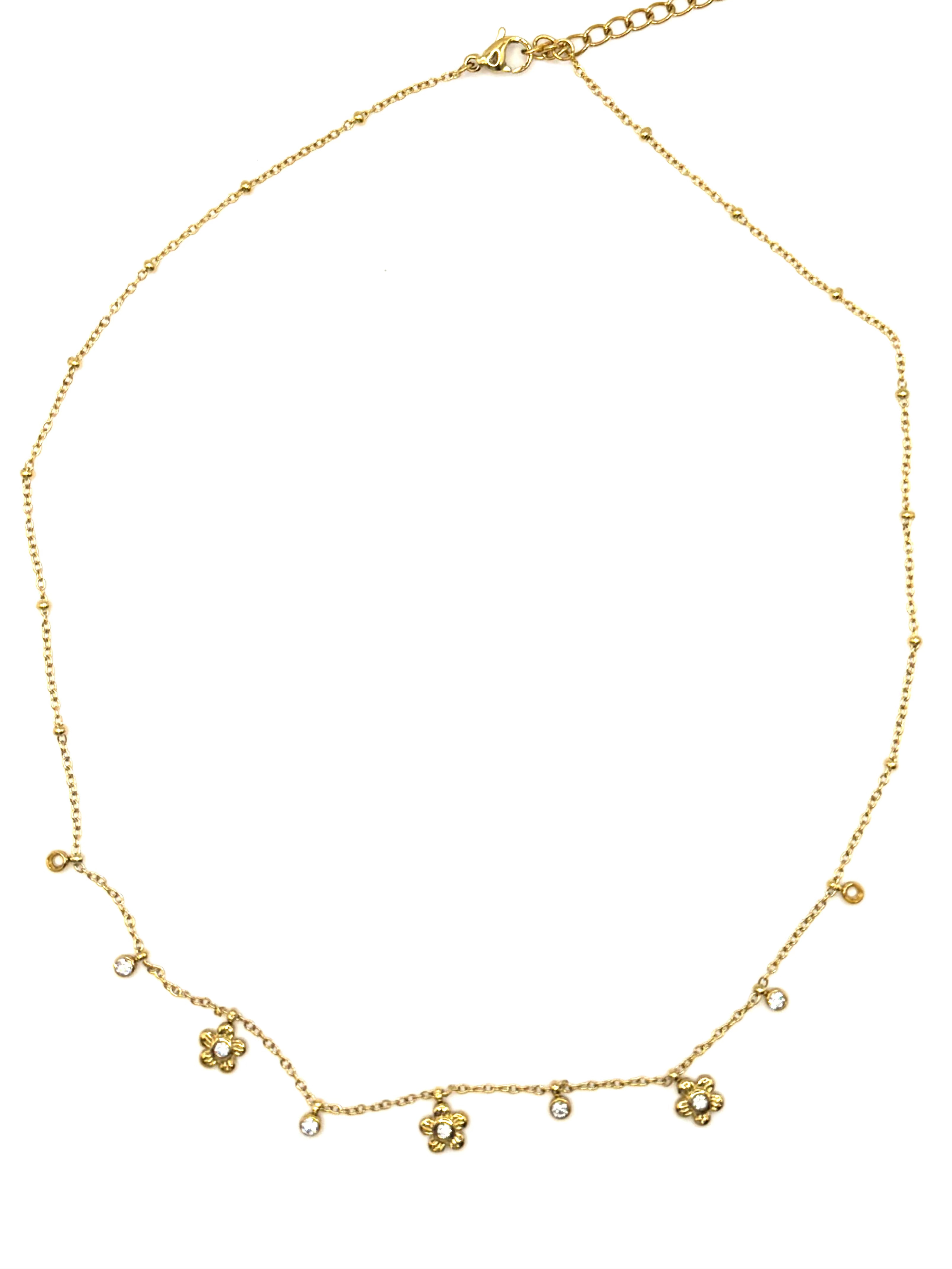 Golden Blossom Necklace