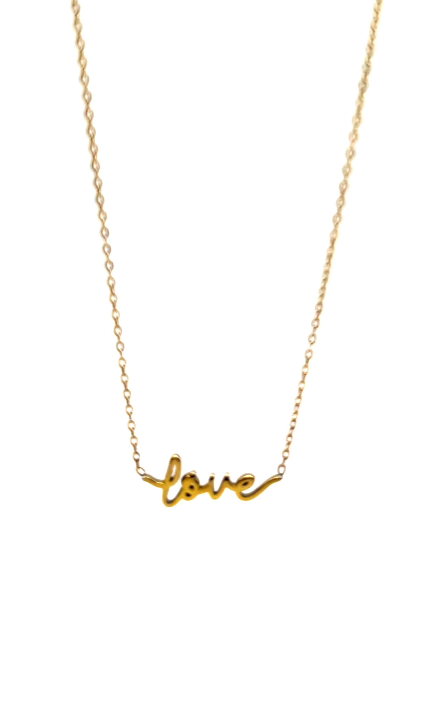 Love Letter Necklace