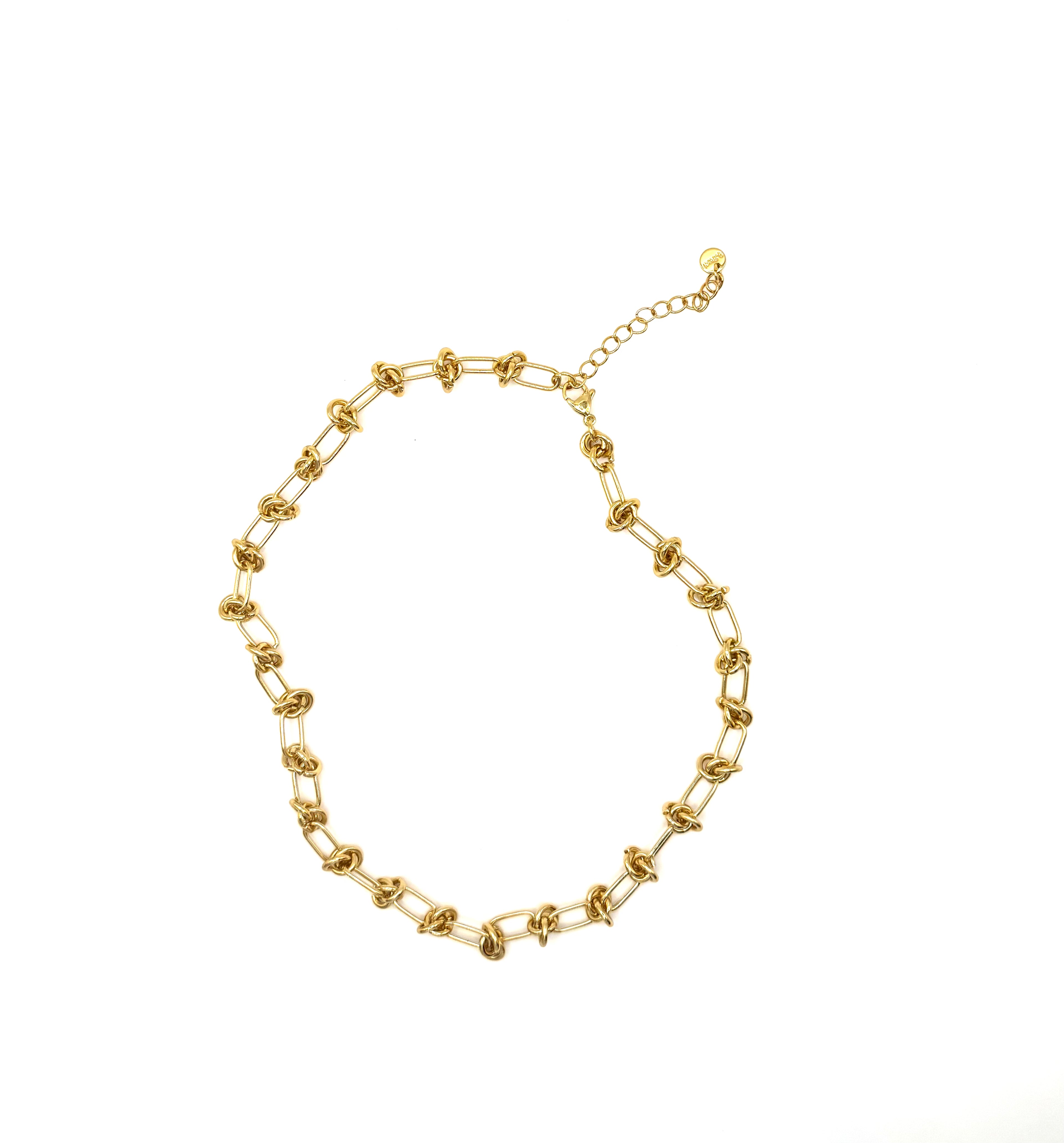 Knot Paperclip DIY Chain