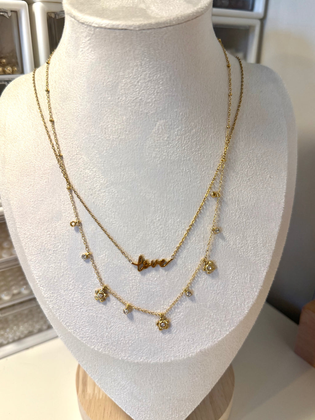 Golden Blossom Necklace