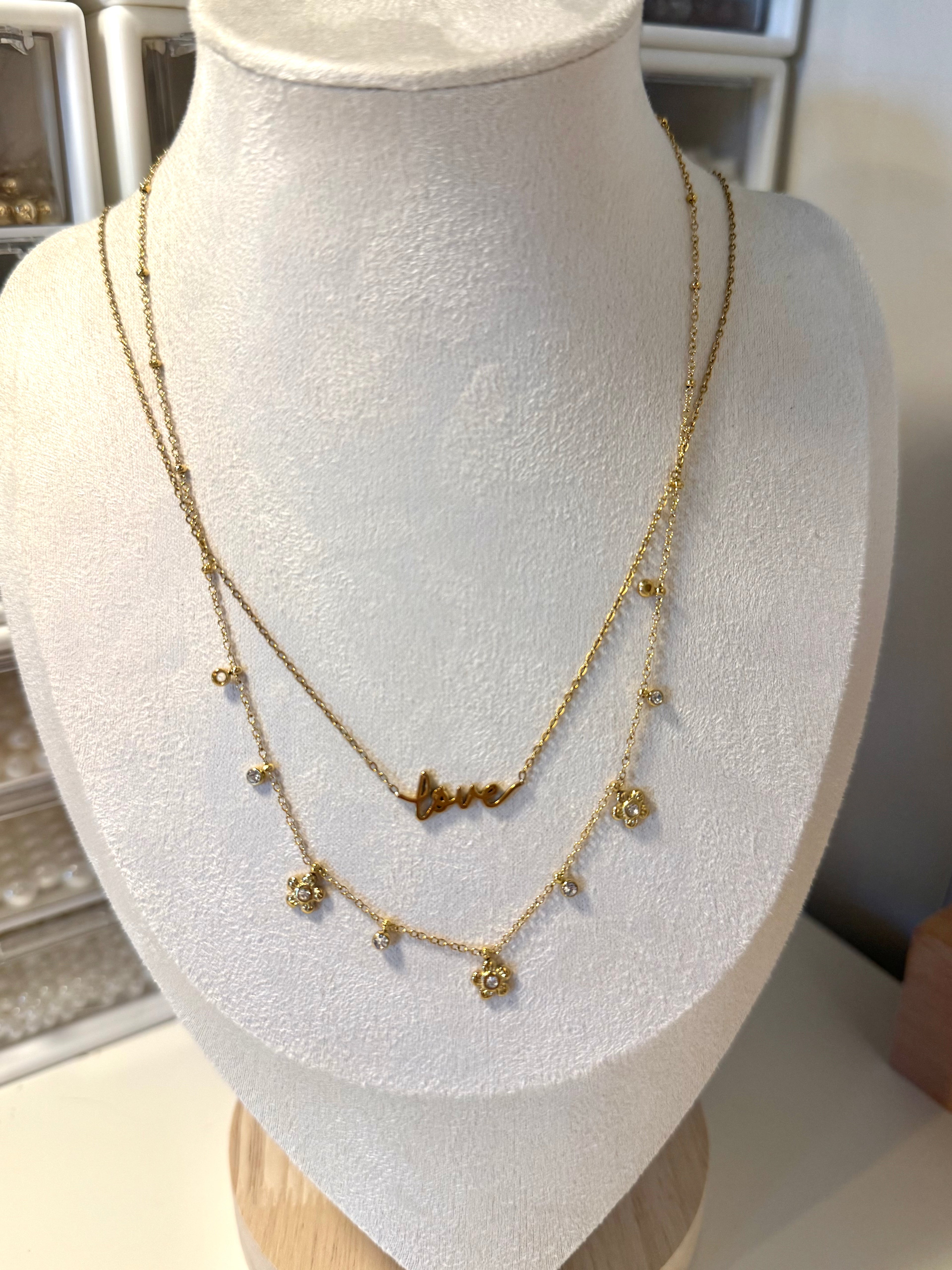 Golden Blossom Necklace